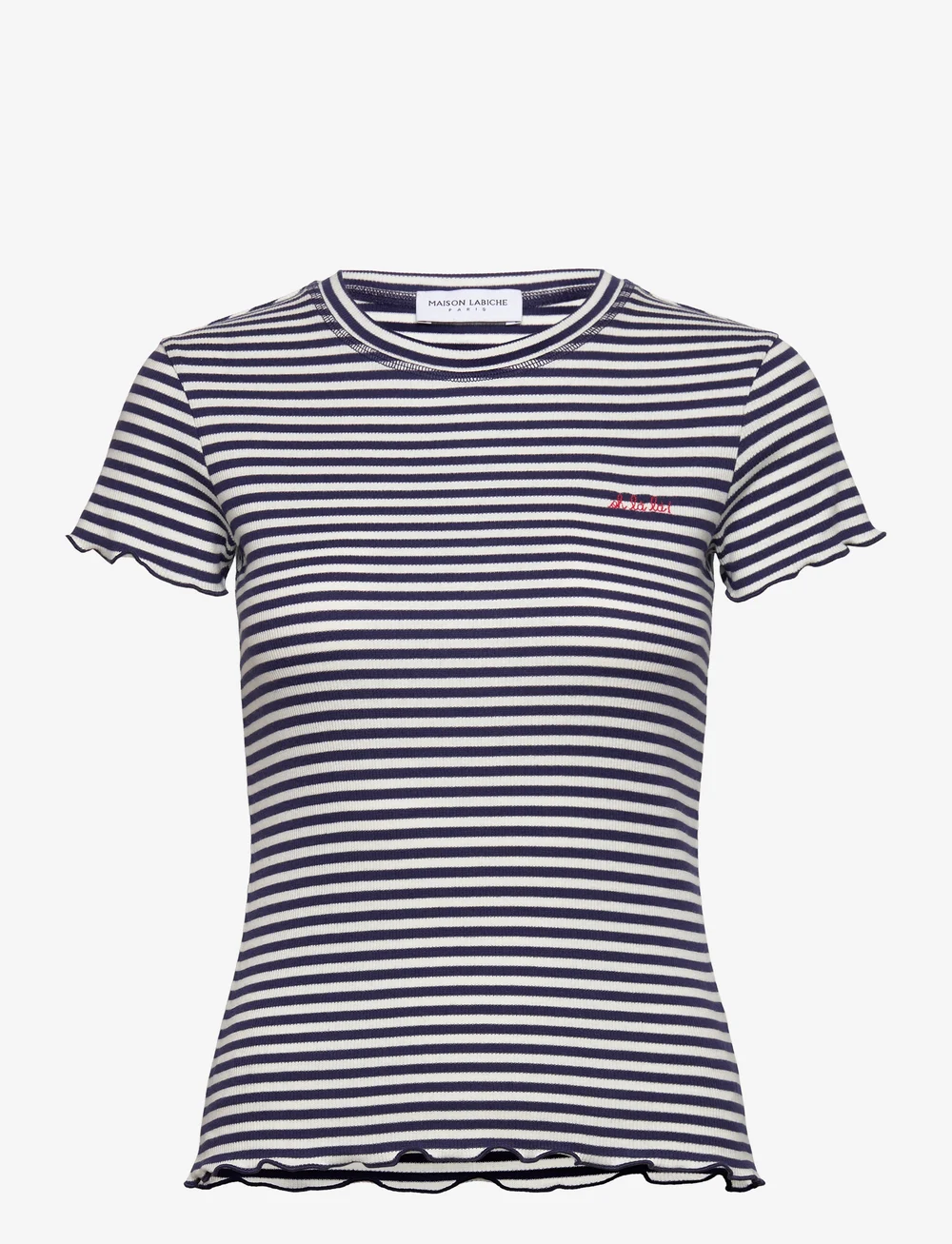 Maison Labiche - FOLIES OH LA LA - t-skjorter - off white navy - 1