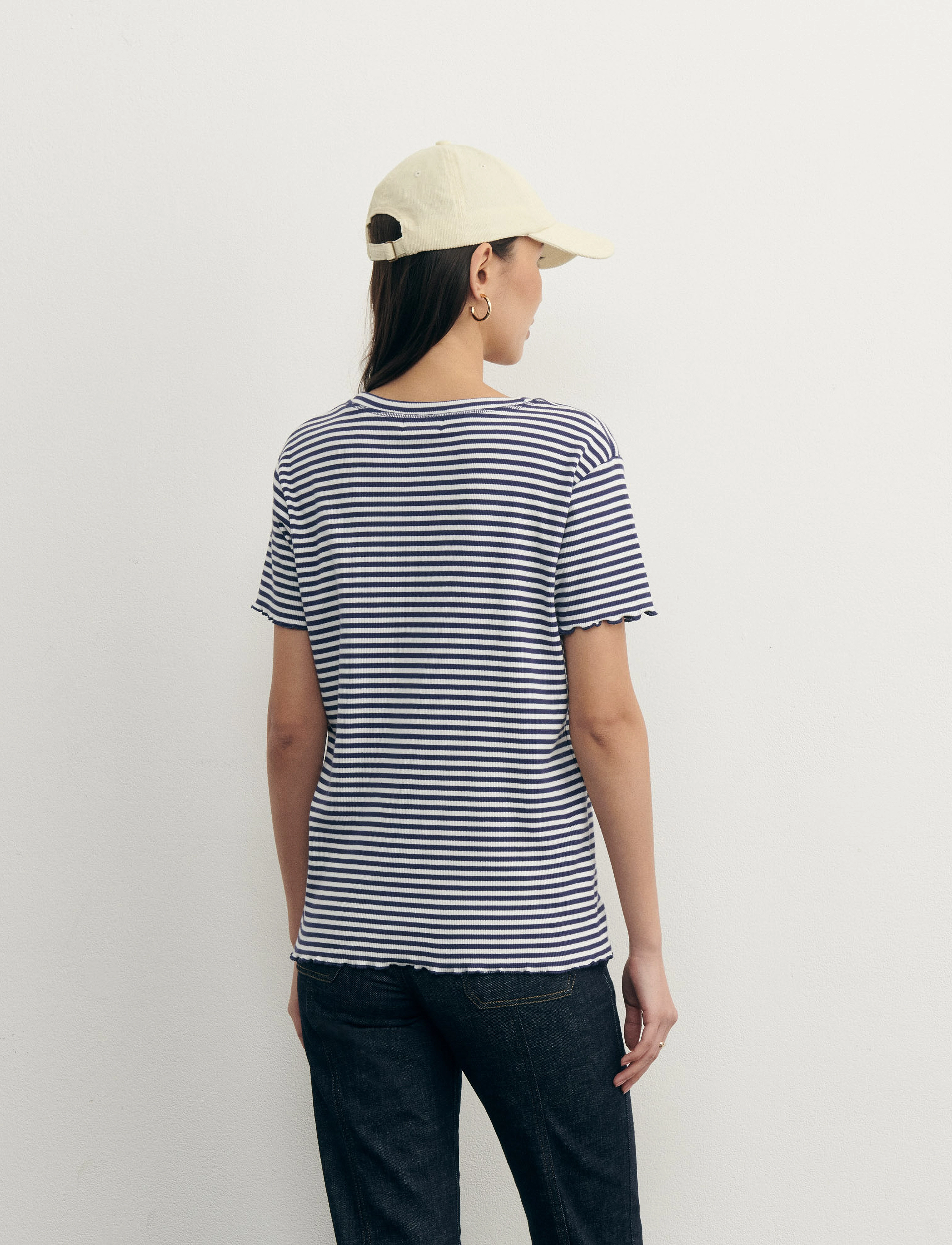 Maison Labiche - FOLIES OH LA LA - t-shirts - off white navy - 3