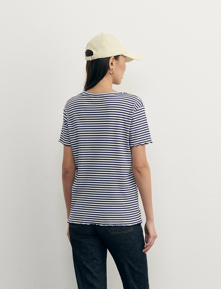 Maison Labiche - FOLIES OH LA LA - t-shirts - off white navy - 3