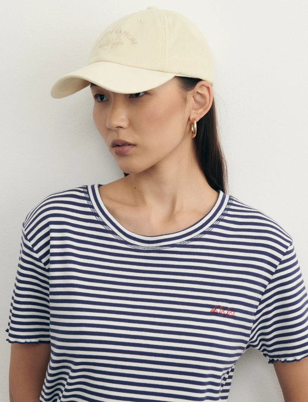 Maison Labiche - FOLIES OH LA LA - t-skjorter - off white navy - 4