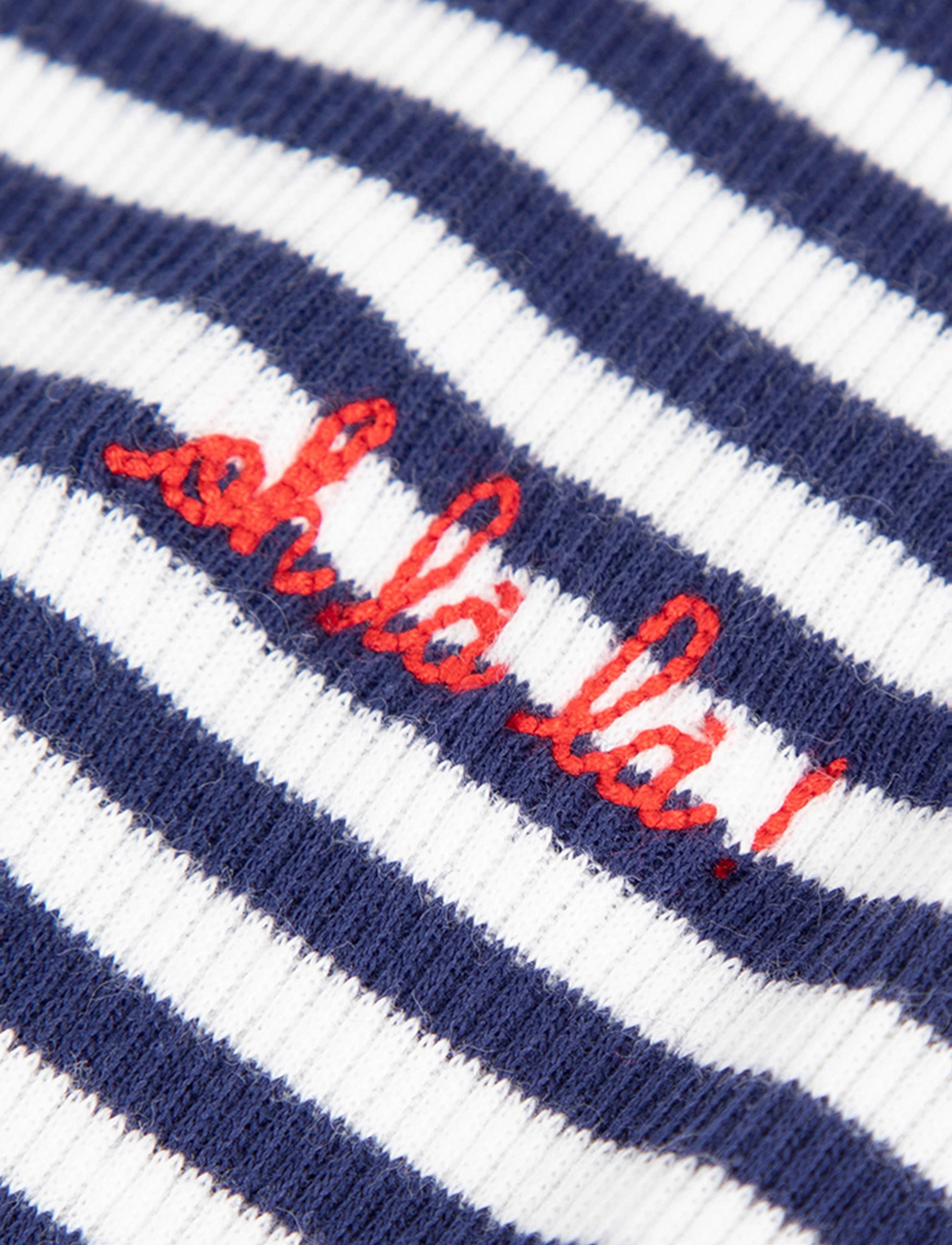 Maison Labiche - FOLIES OH LA LA - t-shirts - off white navy - 5