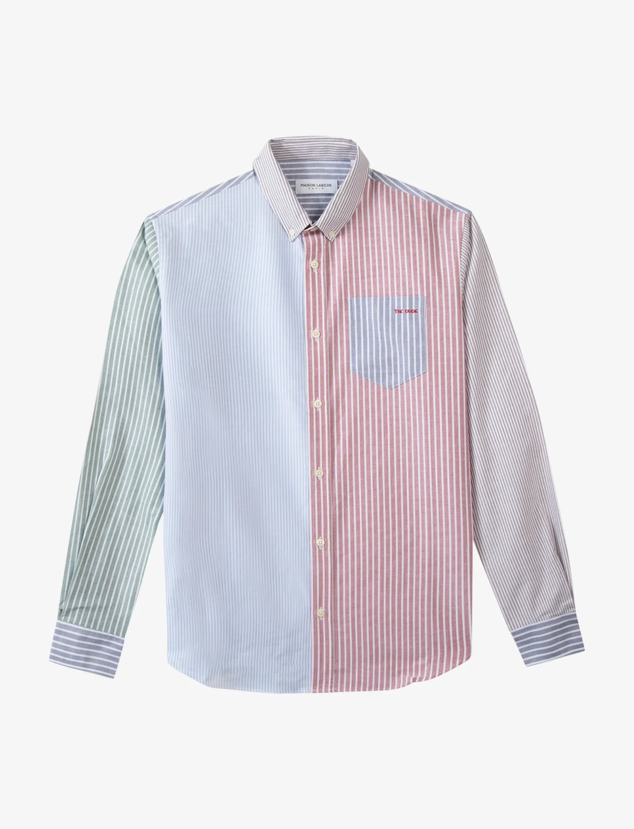 Maison Labiche Paris - BONNE GRAINE THE DUDE - koszule casual - stripeaw22 patchwork - 0