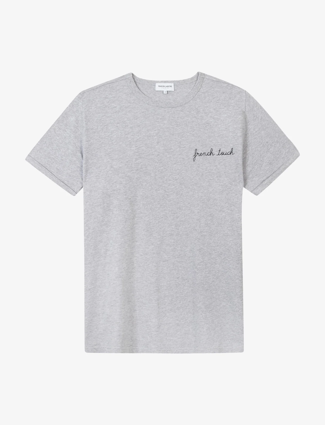 Maison Labiche Paris - POITOU  FRENCH TOUCH/GOTS - t-shirts - light heather grey - 0