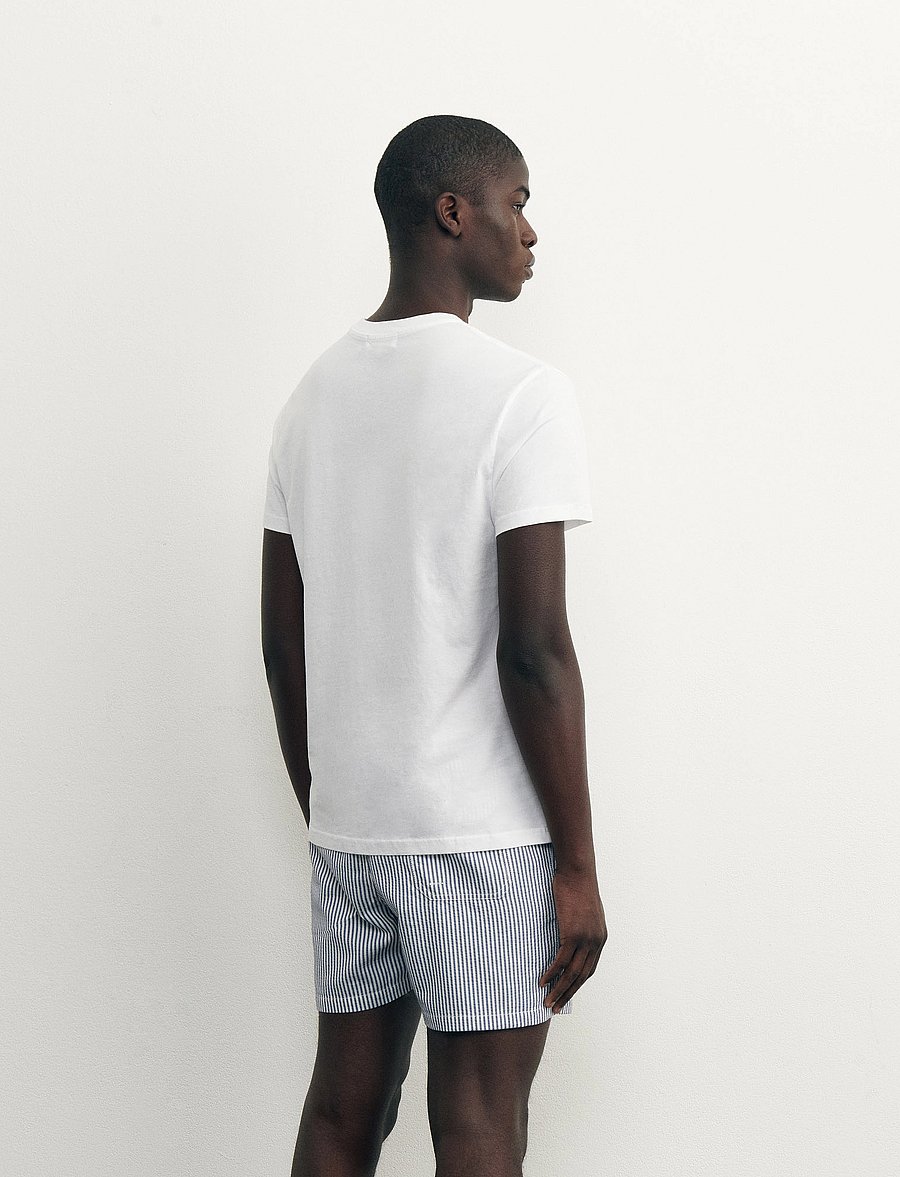 Maison Labiche - POPINCOURT AMOUR /GOTS - kurzärmelig - white - 4