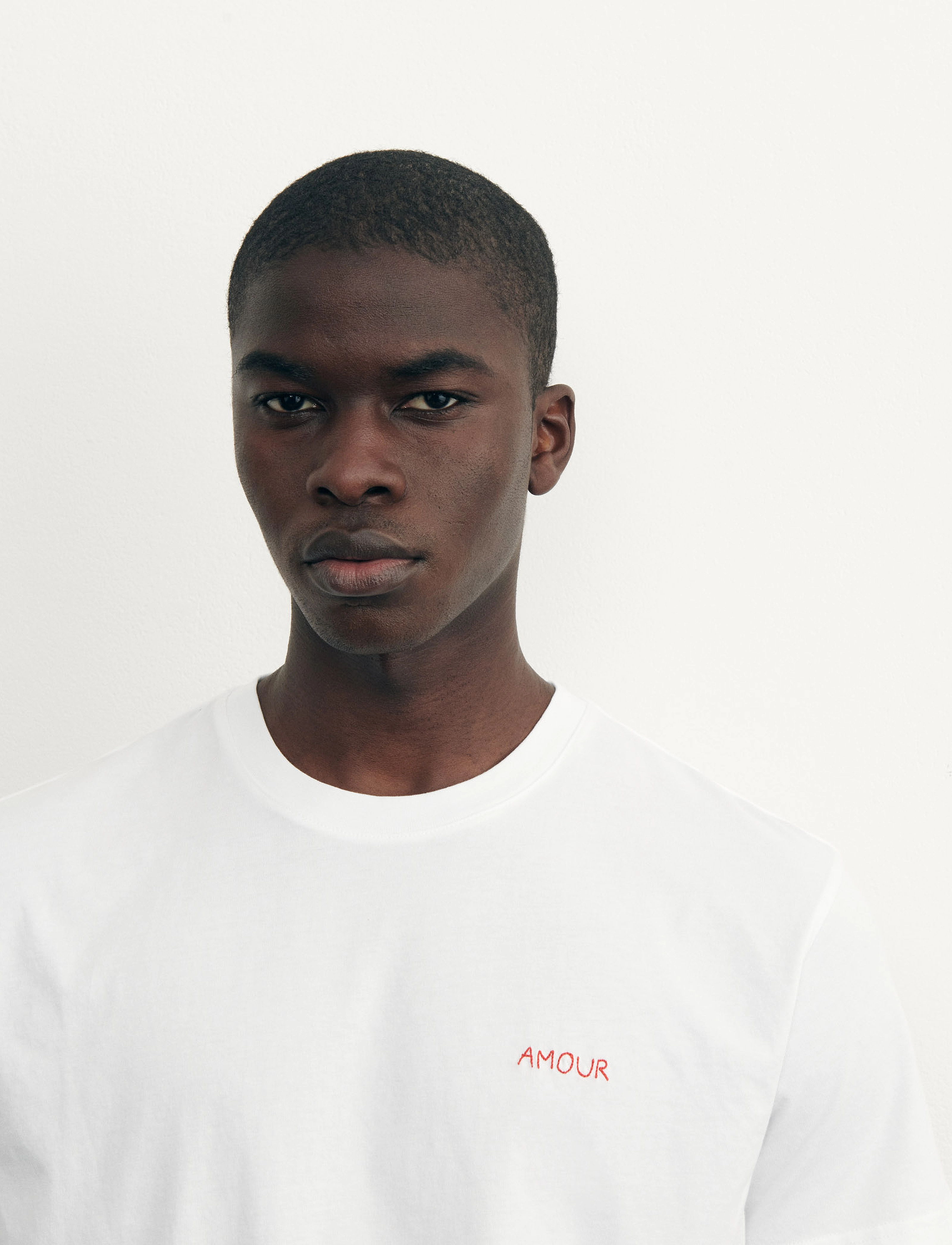 Maison Labiche - POPINCOURT AMOUR /GOTS - kurzärmelig - white - 5