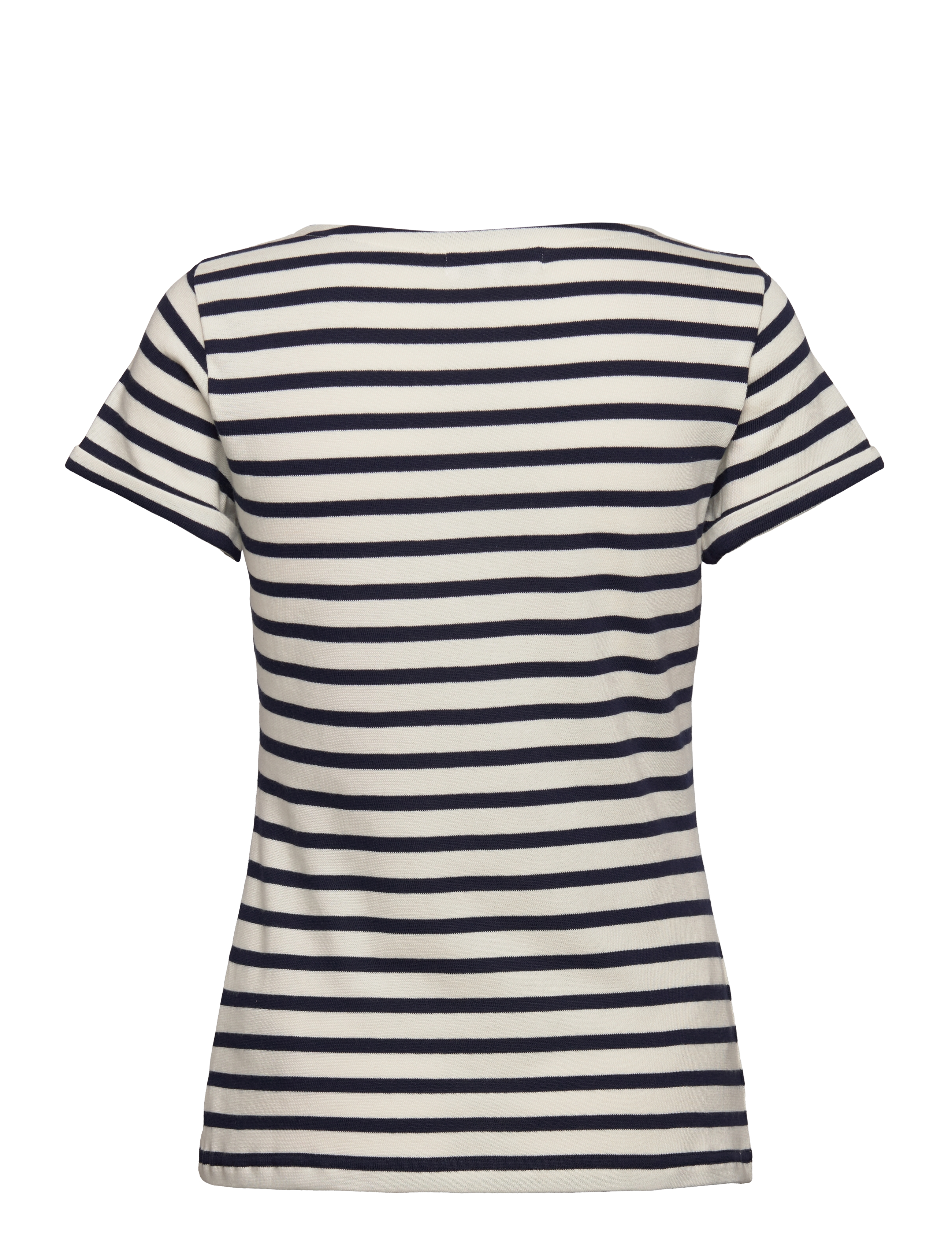 Maison Labiche - COLOMBIER SS AMOUR /GOTS - t-shirts - ivory navy - 2
