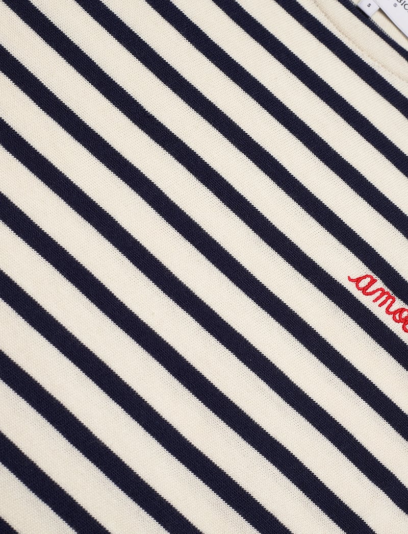 Maison Labiche - COLOMBIER SS AMOUR /GOTS - t-särgid - ivory navy - 5