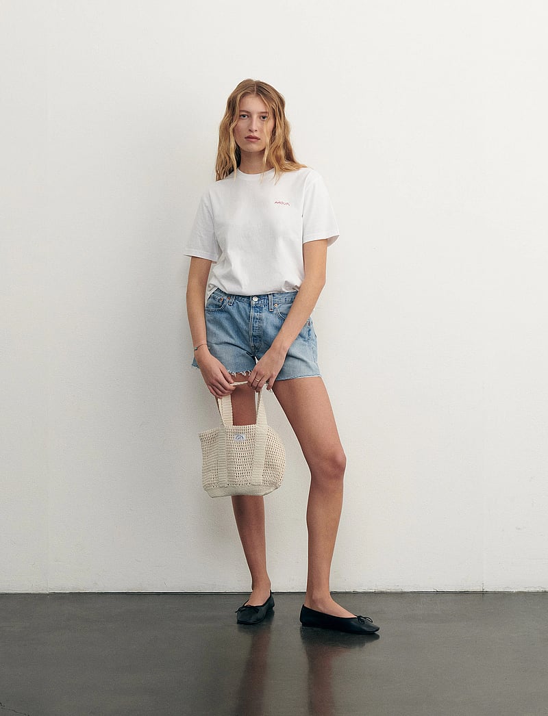 Maison Labiche - POPINCOURT AMOUR/GOTS - t-shirts - white - 0