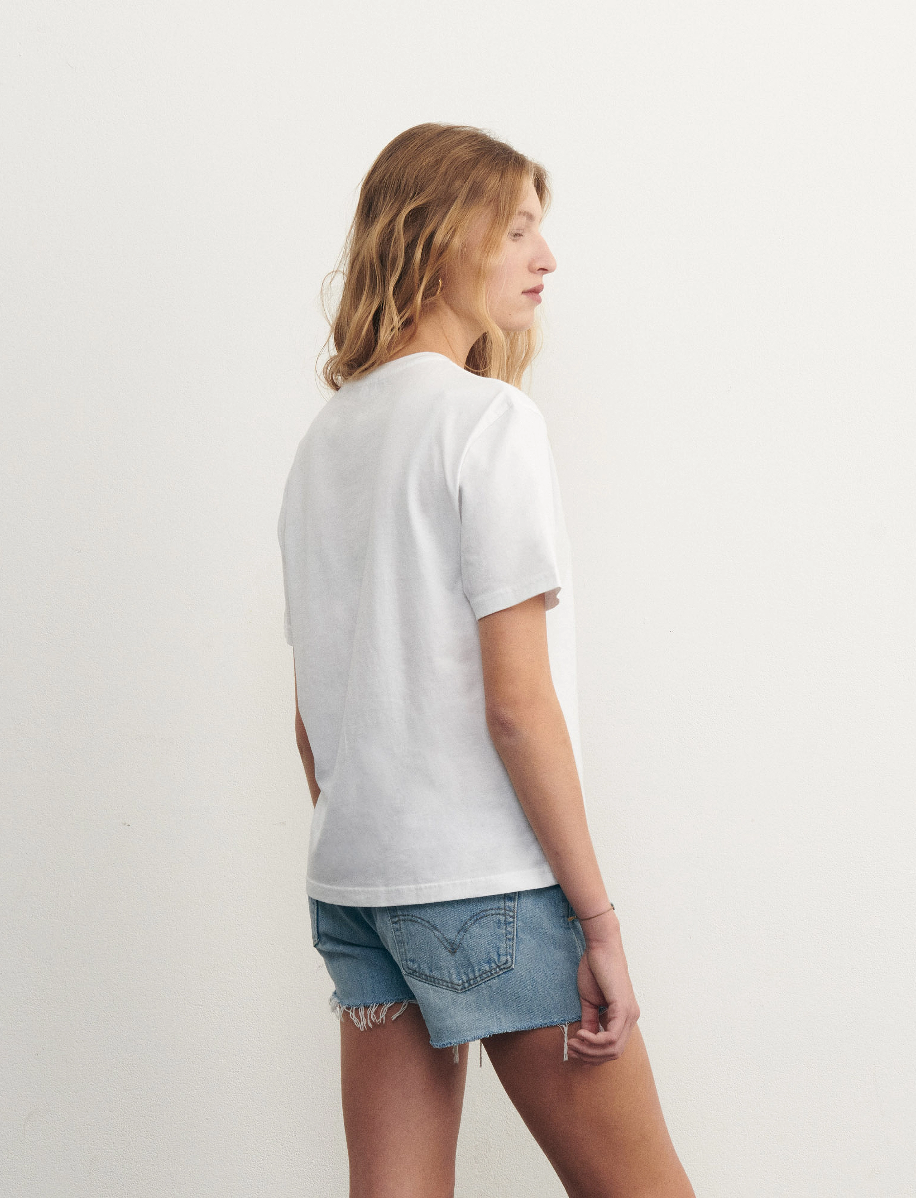 Maison Labiche - POPINCOURT AMOUR/GOTS - t-särgid - white - 4