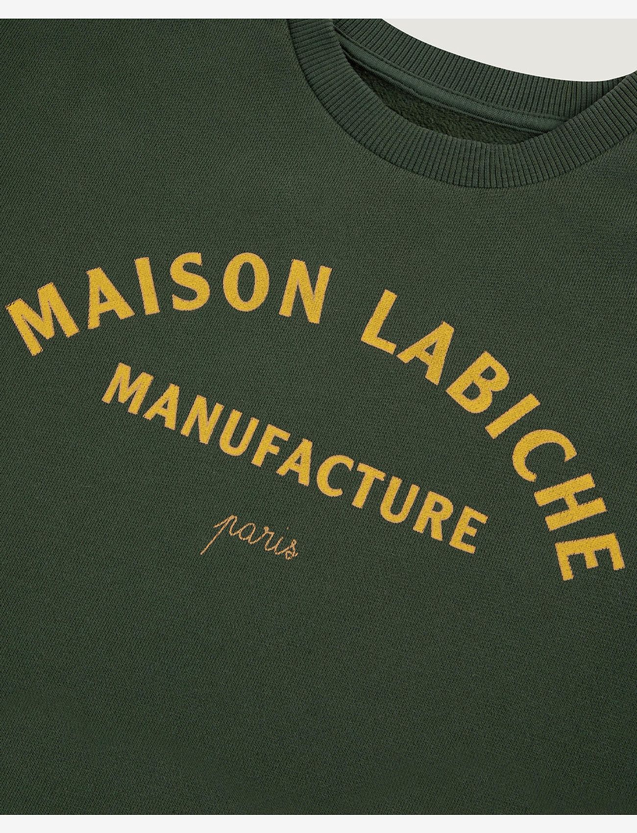 Maison Labiche Paris - PEREIRE MANUFACTURE - sweatshirts - army green - 1
