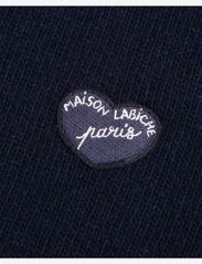 Maison Labiche Paris - GUILLAUMIN PATCH COEUR - dzianinowe bluzki polo - nocturnal blue - 1