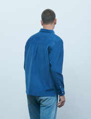 Maison Labiche Paris - LANCEREAUX NB - corduroy shirts - velvet lunar blue - 3