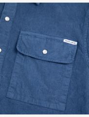 Maison Labiche Paris - LANCEREAUX NB - koszule sztruksowe - velvet lunar blue - 2