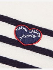 Maison Labiche Paris - MONTPAR PATCH COEUR/GOTS - marškinėliai ilgomis rankovėmis - ivory dark navy - 2