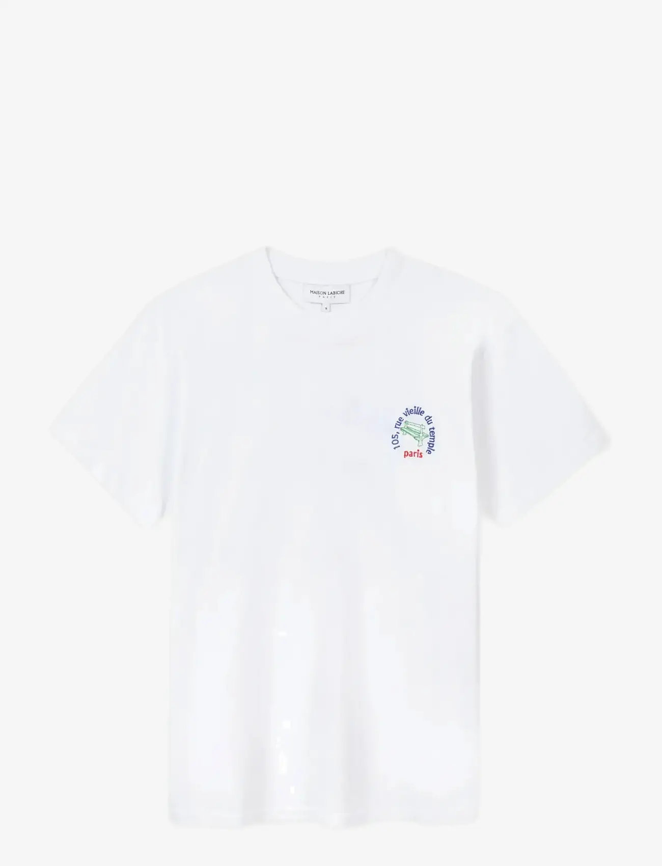 Maison Labiche - PATUREAU VDT/GOTS - kortærmede t-shirts - white - 0