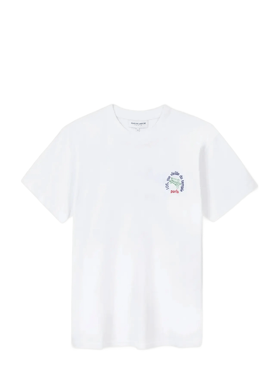 Maison Labiche - PATUREAU VDT/GOTS - kortærmede t-shirts - white - 1