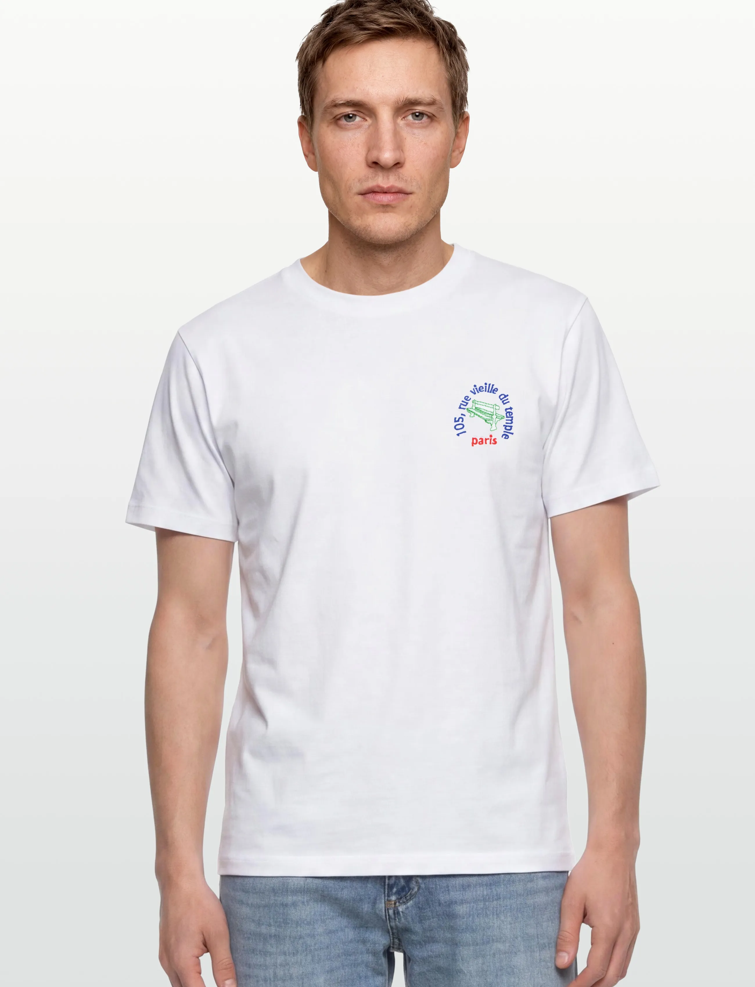 Maison Labiche - PATUREAU VDT/GOTS - kurzärmelig - white - 3