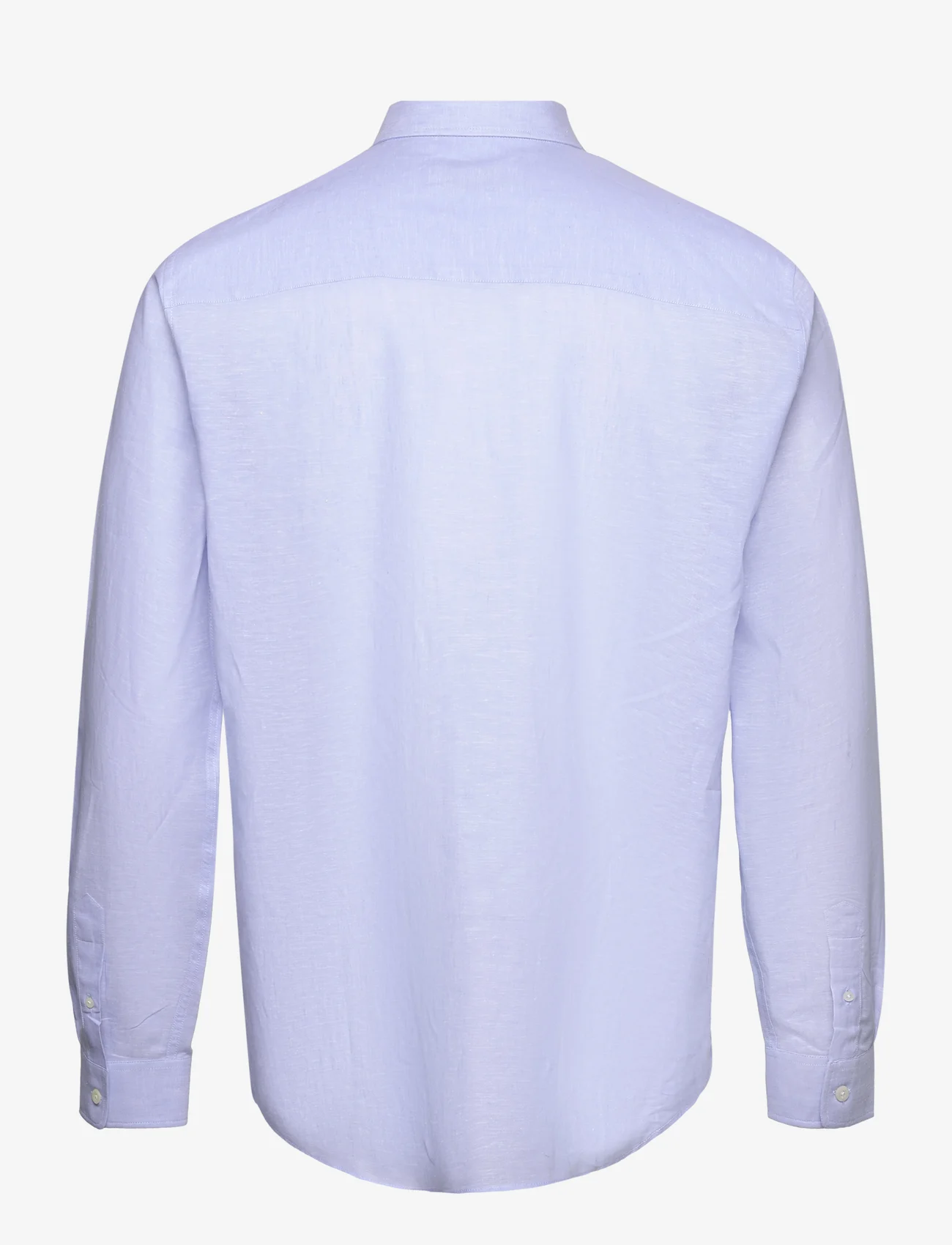 Maison Labiche Paris - CARNOT GOOD VIBES - casual shirts - linen light blue - 1
