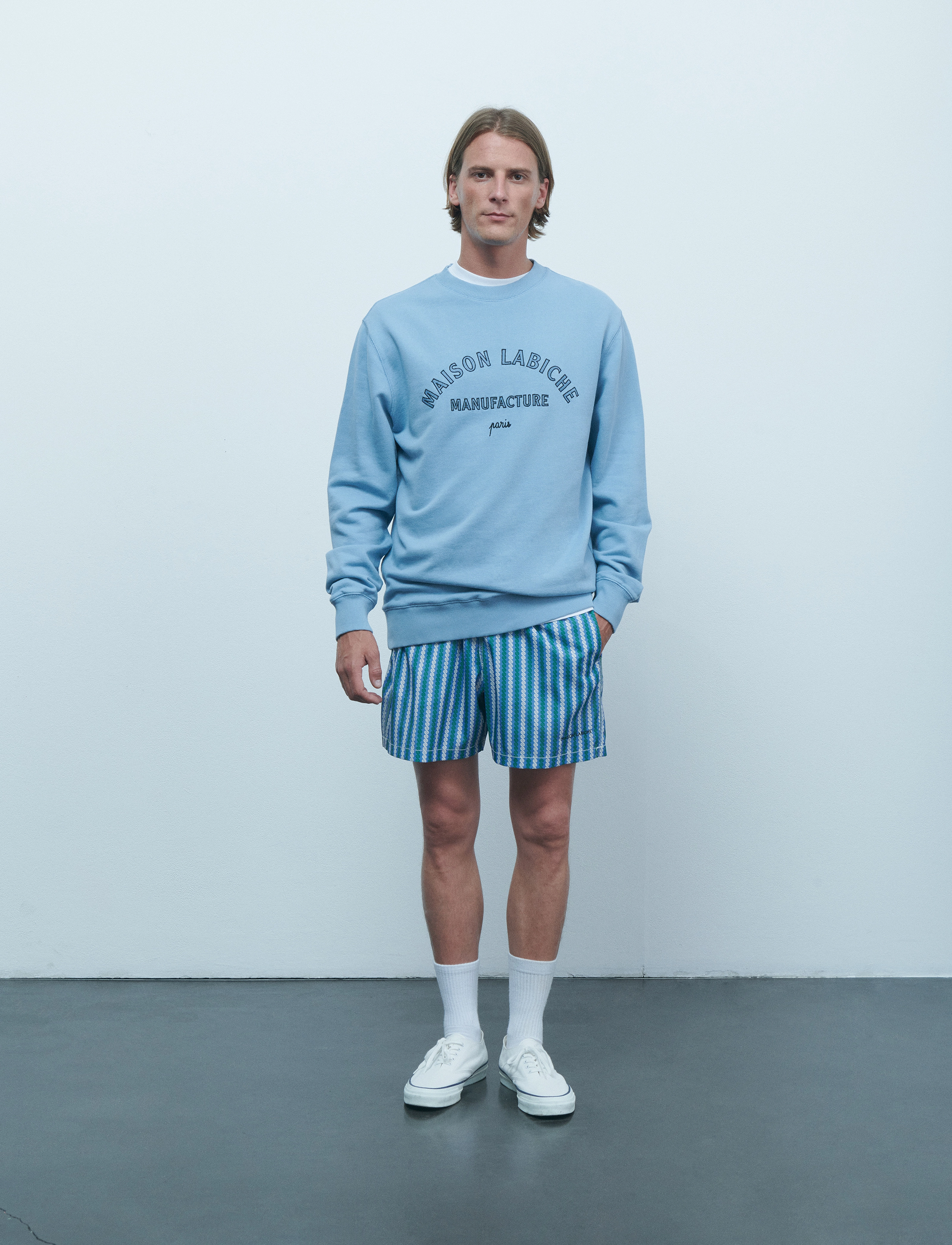 Maison Labiche Paris - CHARONNE MANUFACTURE/GOTS - slate blue - 1