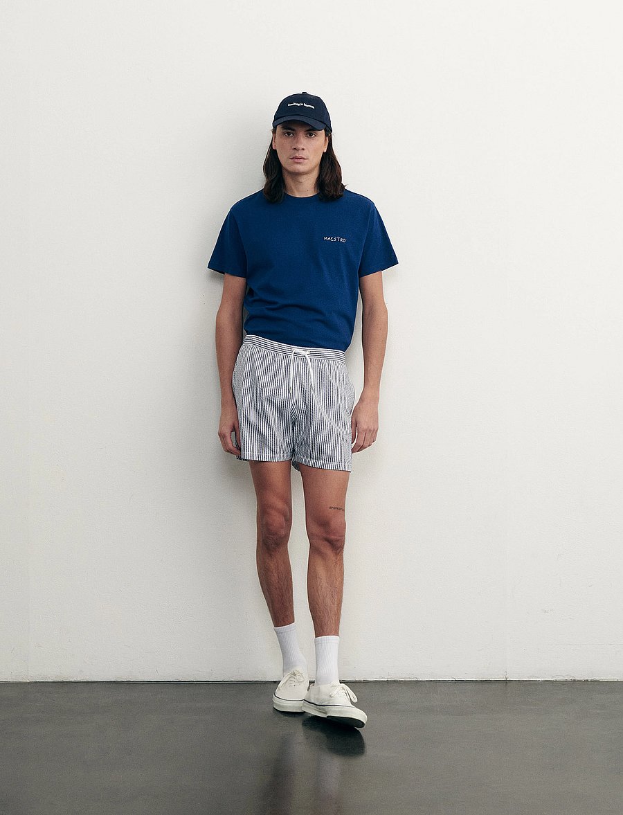 Maison Labiche - MAILLOT LOBSTER - badehose - navy white - 0