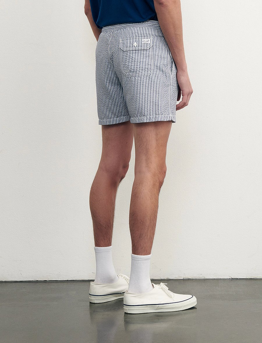 Maison Labiche - MAILLOT LOBSTER - badehose - navy white - 4