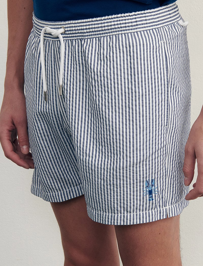 Maison Labiche - MAILLOT LOBSTER - badehose - navy white - 5