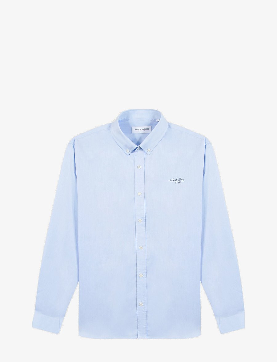 Maison Labiche - MALESHERBES OUT OF OFFICE - oxford-skjortor - twill sky blue - 0