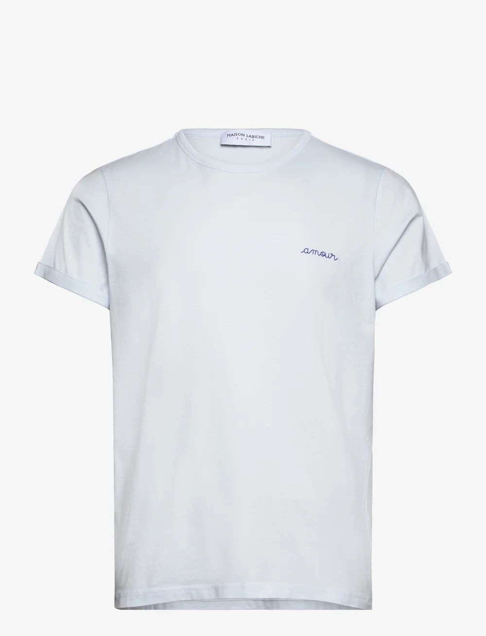 Maison Labiche - POITOU AMOUR /GOTS - kortärmade t-shirts - poplin blue - 1