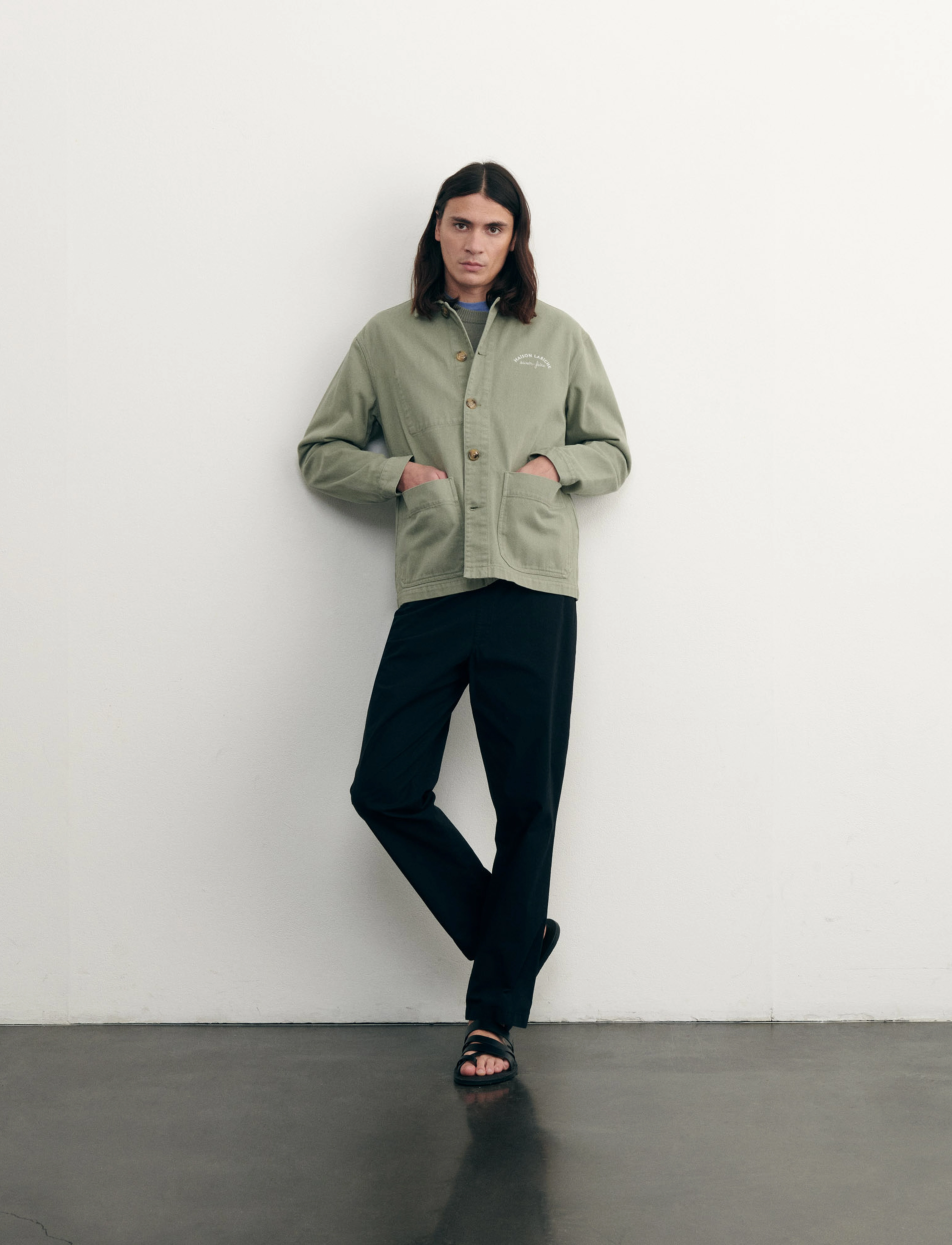 Maison Labiche SEBASTO MLB SAVOIR FAIRE - Pealissärgid - FOG GREEN / khaki/green