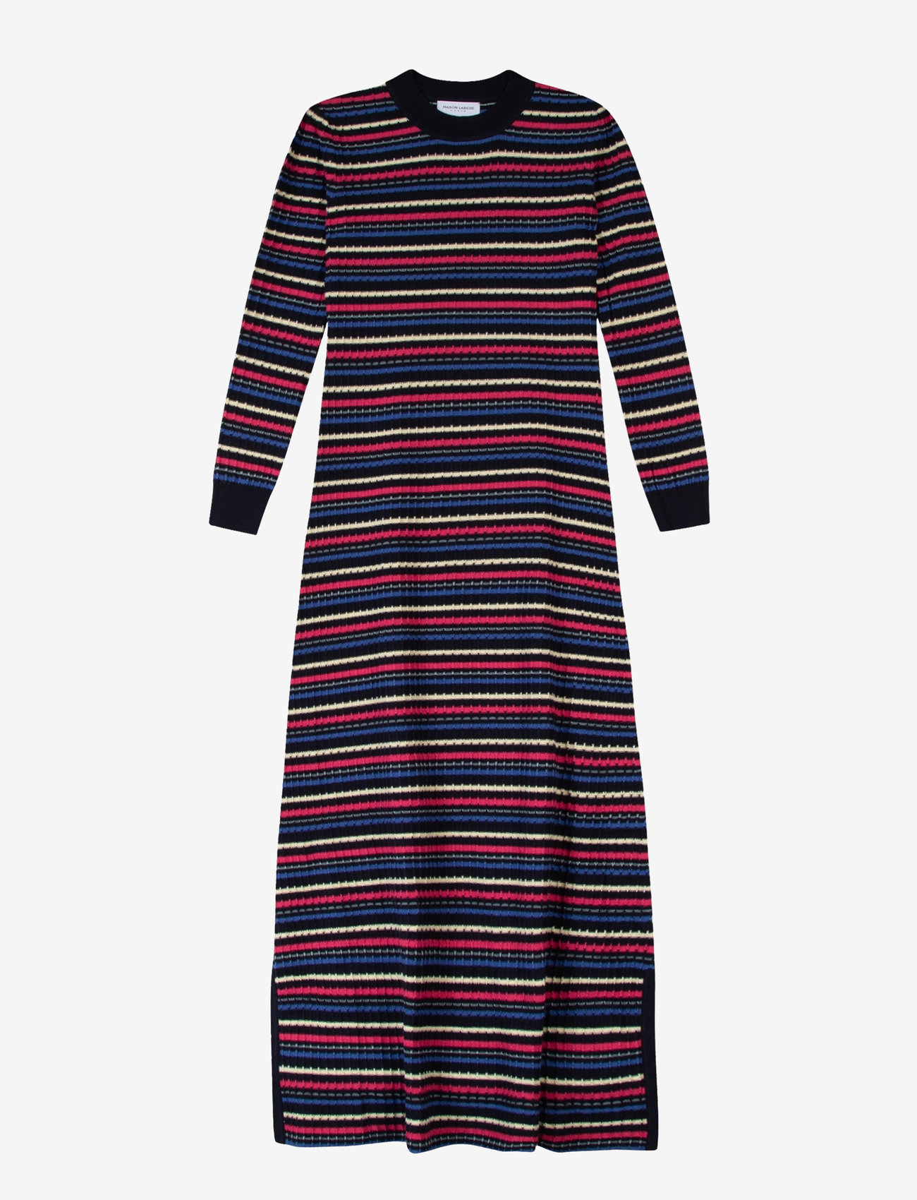 Maison Labiche - LIMAGNE NB - kasmír - stripes dark navy - 1