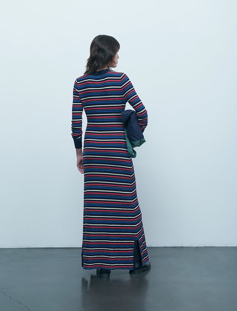 Maison Labiche - LIMAGNE NB - cashmere - stripes dark navy - 3