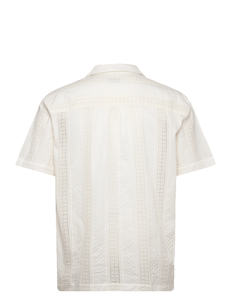 Maison Labiche - LAURENS LABEL - lühikeste varrukatega särgid - square english emby - 2