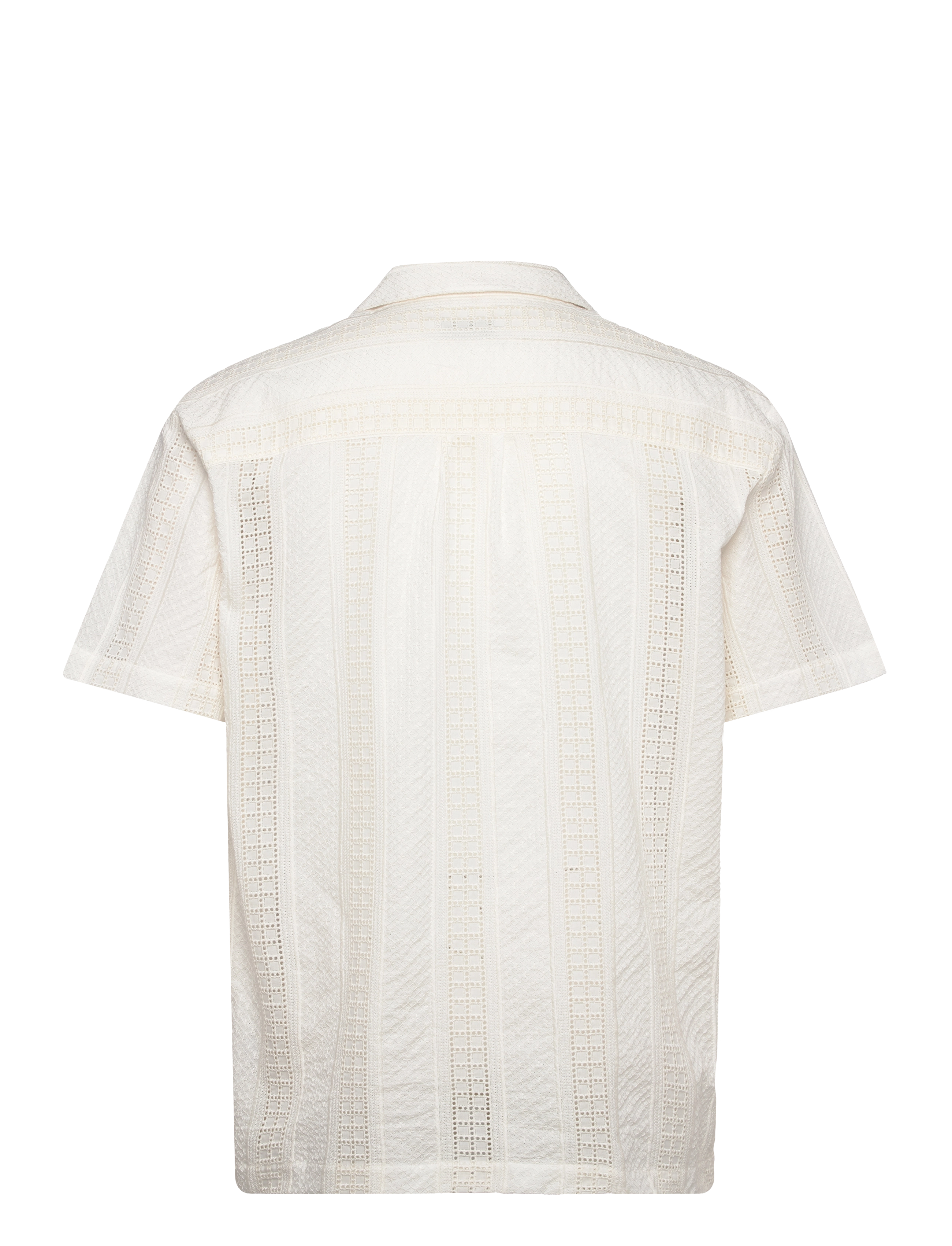 Maison Labiche - LAURENS SHIRT - square english emby - 2