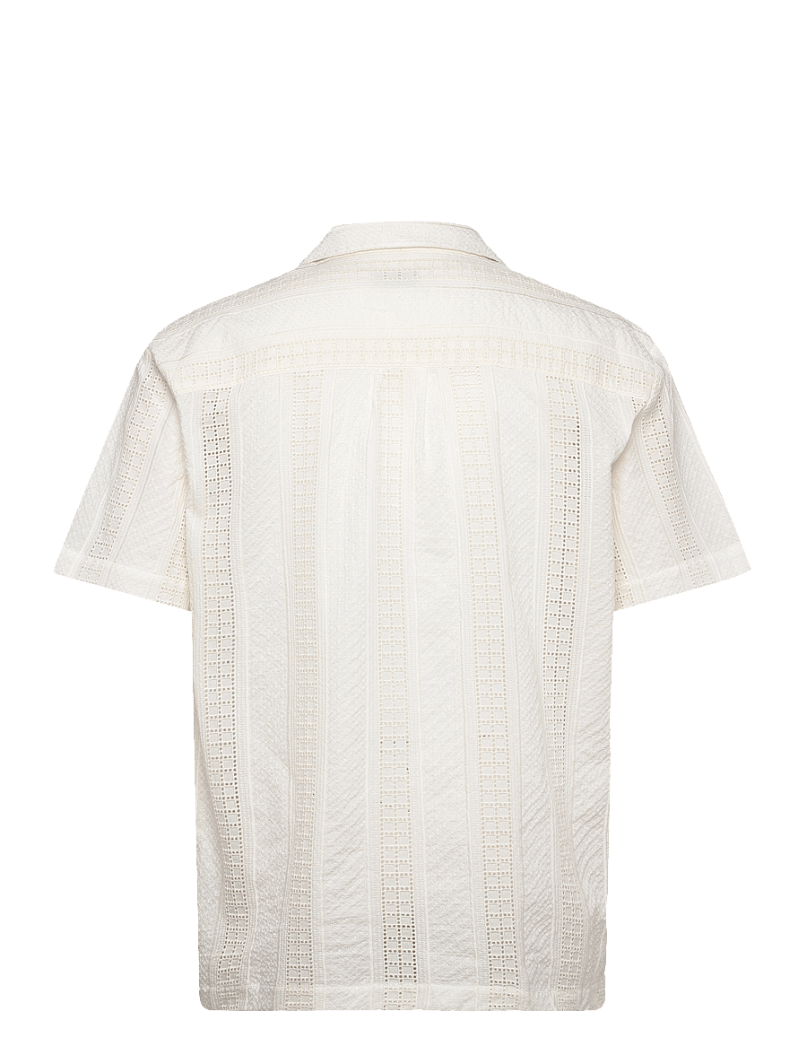 Maison Labiche - LAURENS SHIRT - square english emby - 2