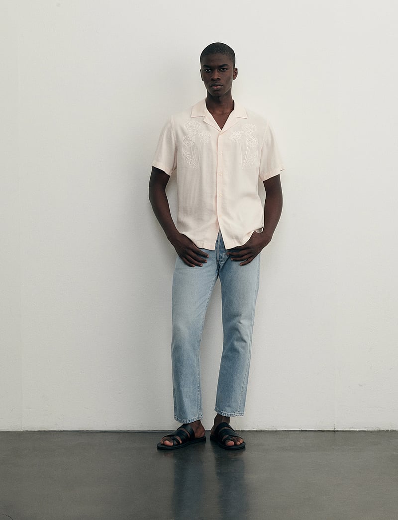 Maison Labiche - MORNEY DANDELION - kurzarmhemden - twill english pink - 0