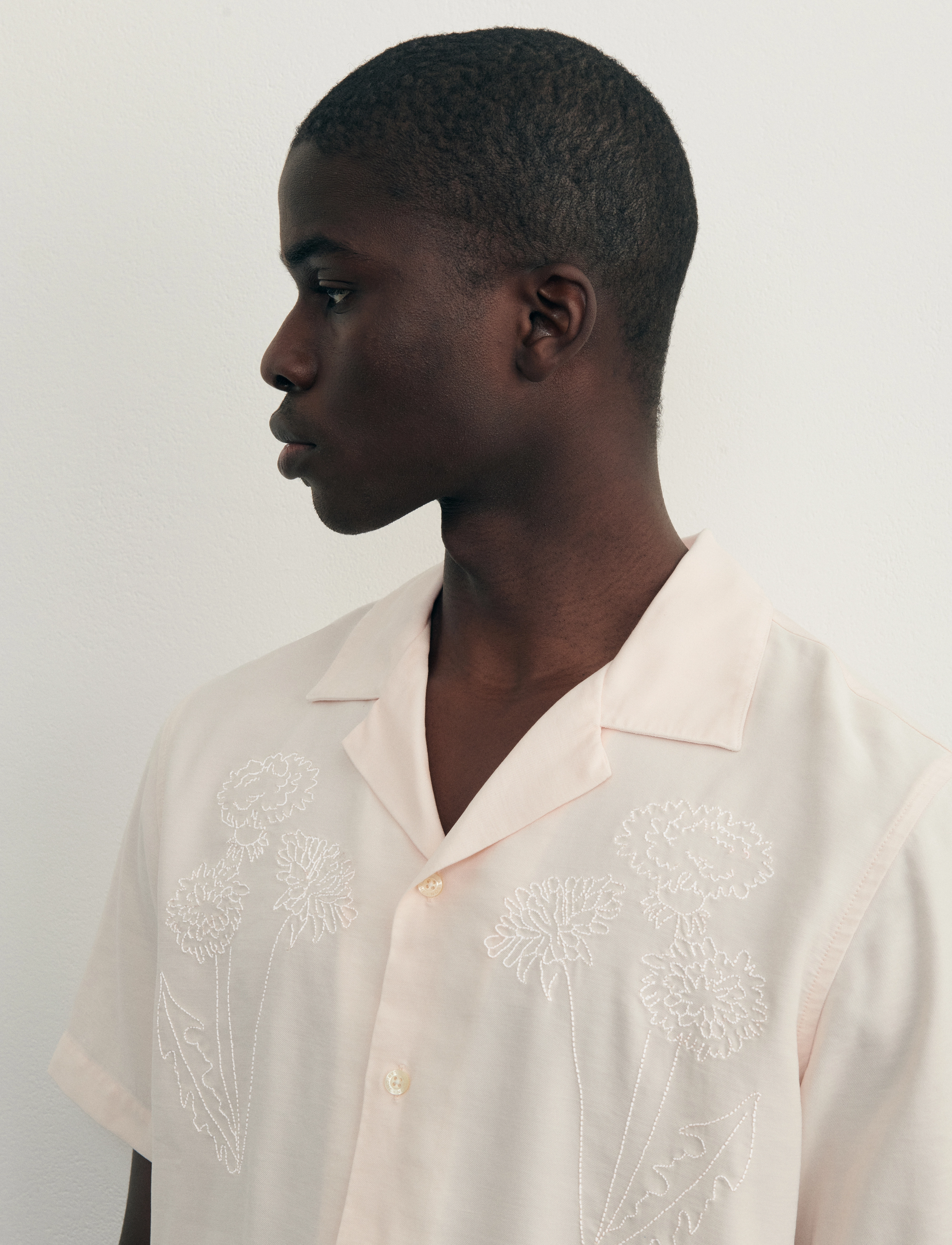Maison Labiche - MORNEY DANDELION - kortärmade skjortor - twill english pink - 4