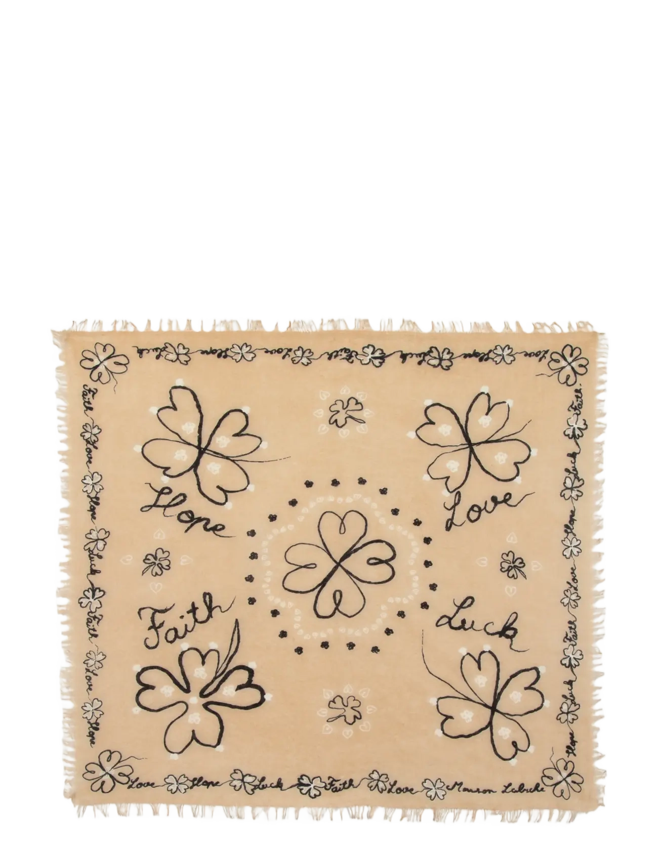 Maison Labiche - BOURDALOUE CLOVER HOPE - kashmir - oatmeal beige - 1