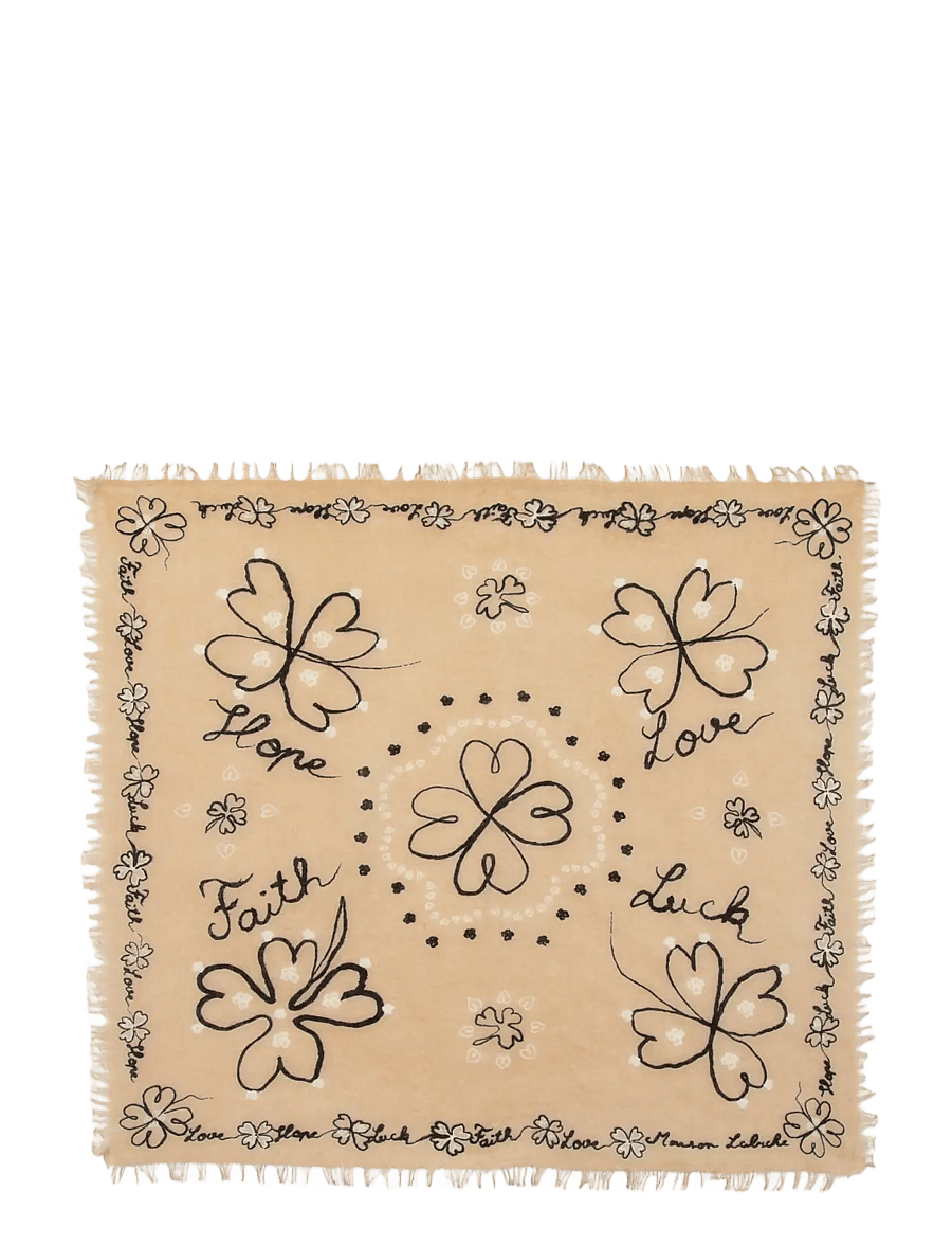 Maison Labiche - BOURDALOUE CLOVER HOPE - kashmir - oatmeal beige - 1