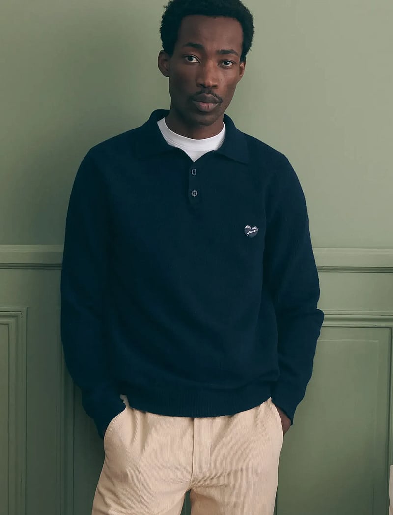 Maison Labiche - GUILLAUMIN PATCH COEUR - rullekraver - dark navy - 3