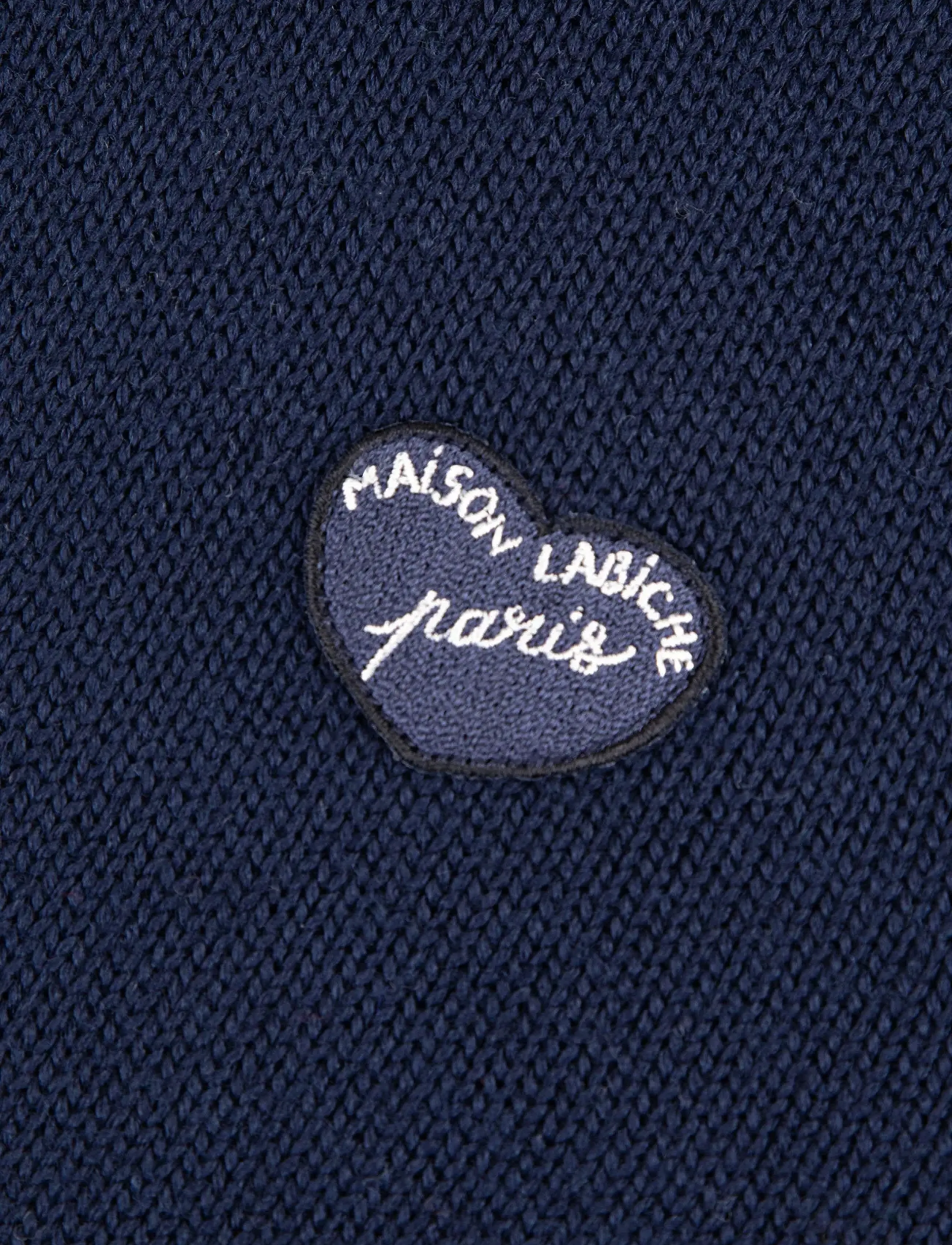 Maison Labiche - GUILLAUMIN PATCH COEUR - dark navy - 4