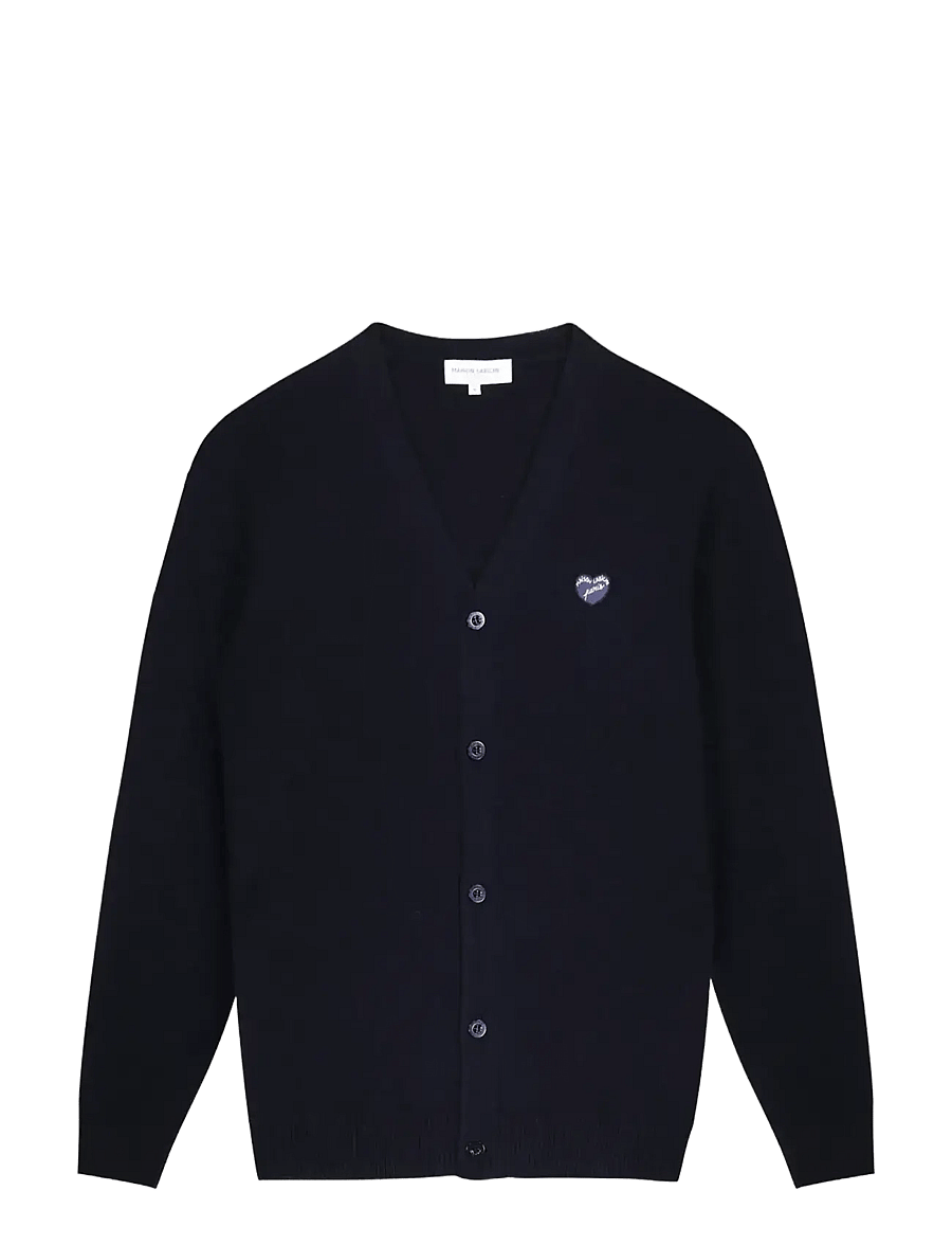 Maison Labiche - LHOMME PATCH COEUR PARIS - koftor - noctural blue - 0