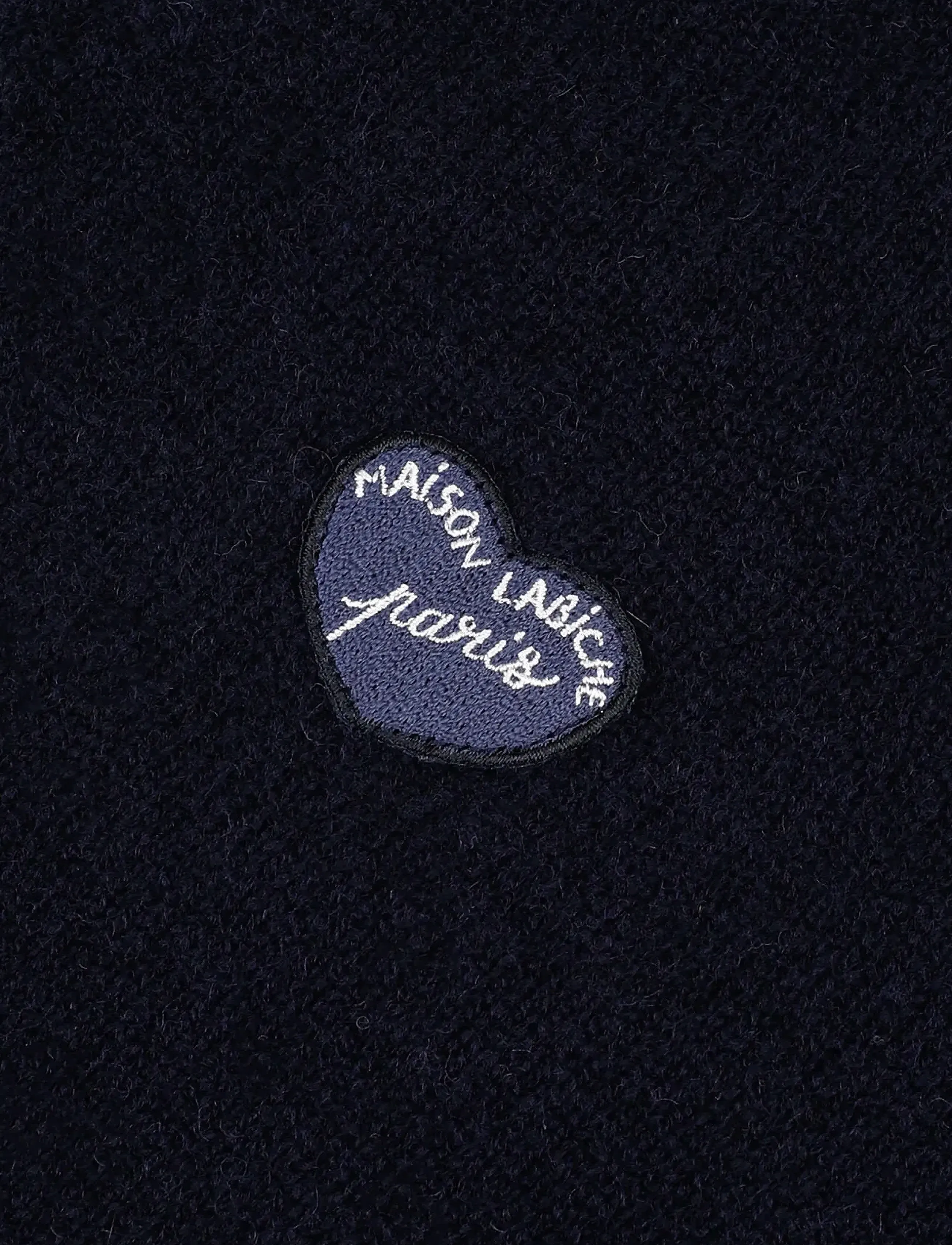 Maison Labiche - LHOMME PATCH COEUR PARIS - noctural blue - 1