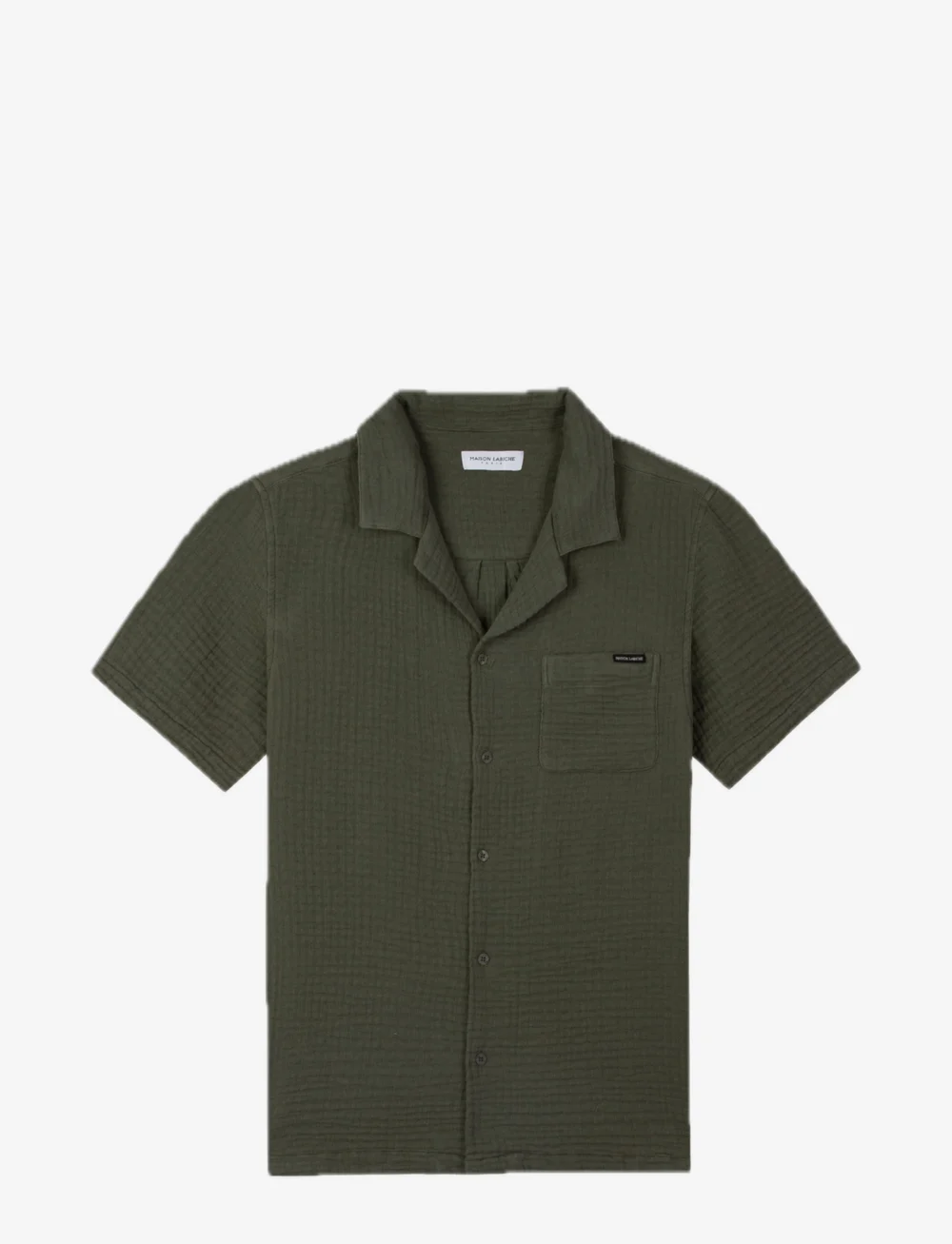 Maison Labiche - GERMAIN NB - leinenhemden - gauze dust green - 1