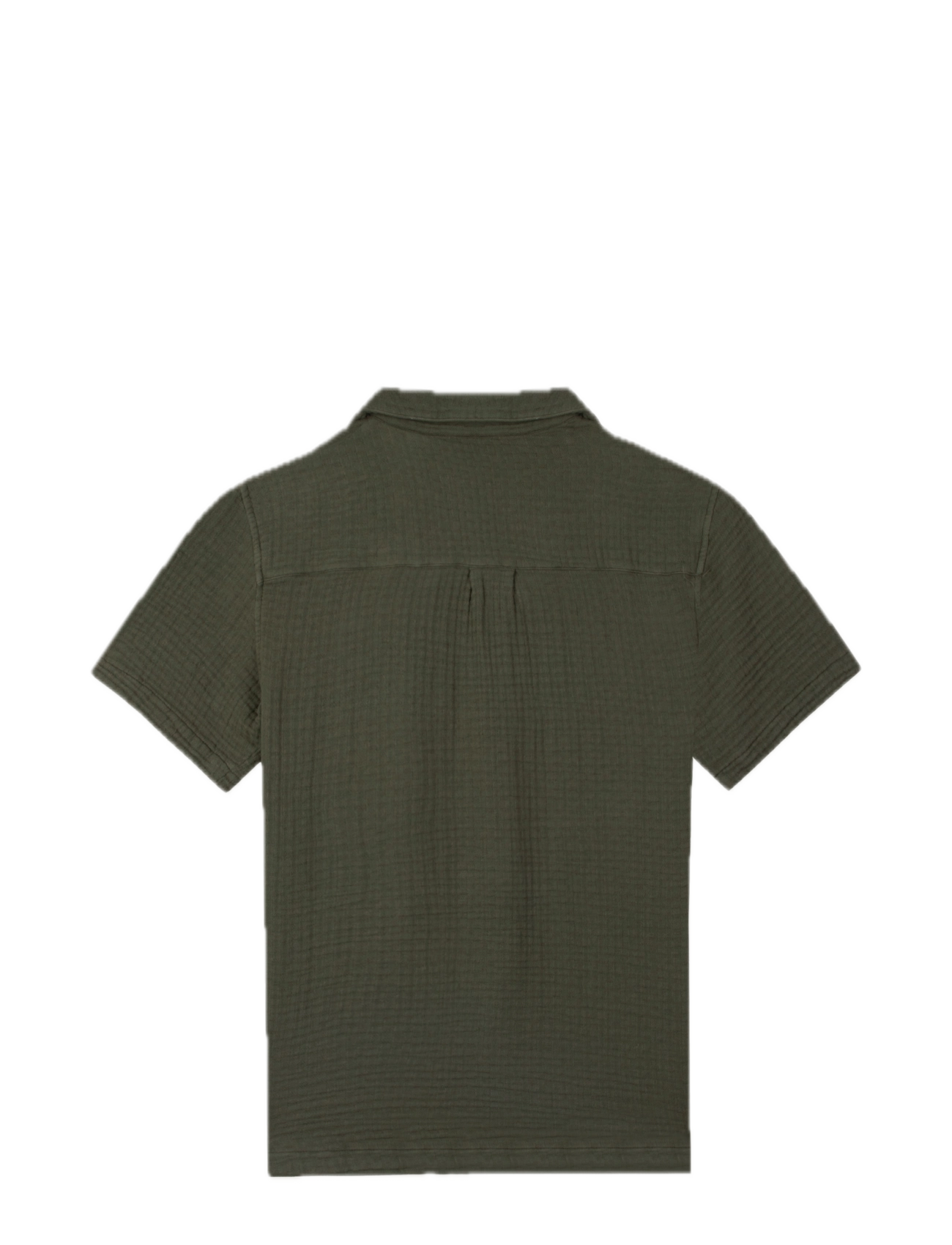 Maison Labiche - GERMAIN NB - lininiai marškiniai - gauze dust green - 2