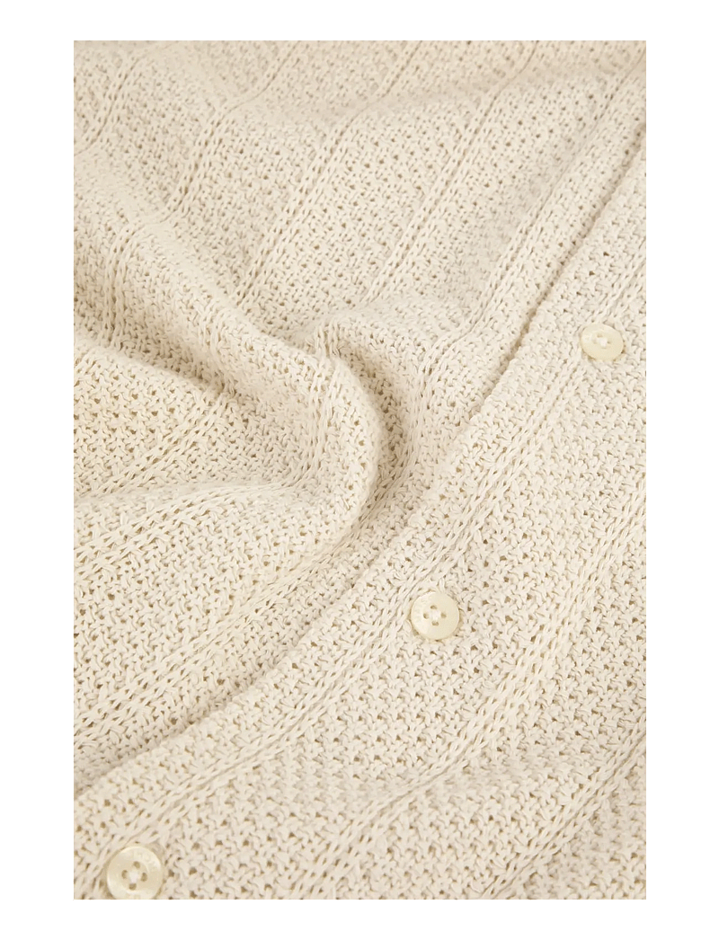 Maison Labiche - GERMAIN SHIRT - kurzarmhemden - beige mesh - 4