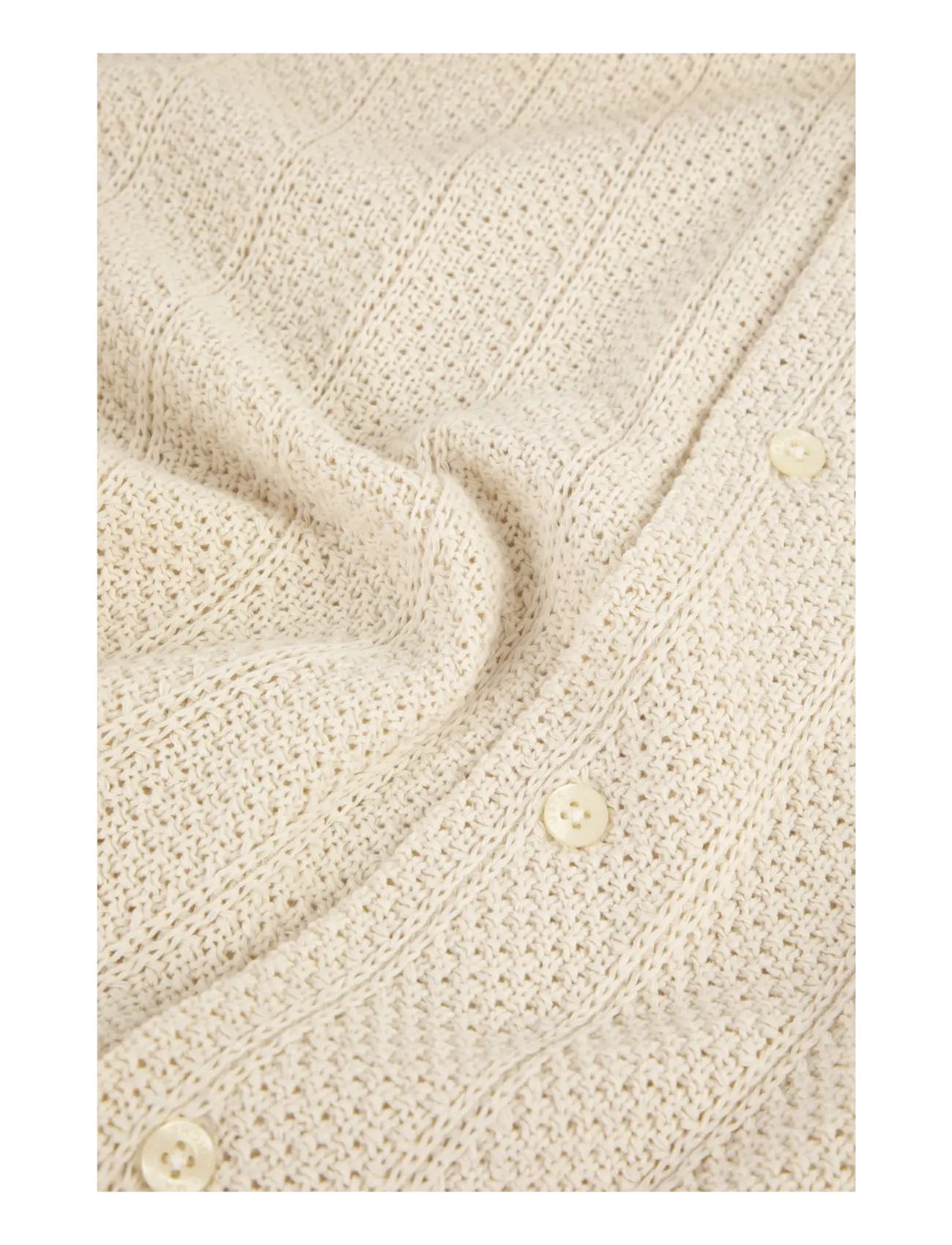 Maison Labiche - GERMAIN SHIRT - beige mesh - 4