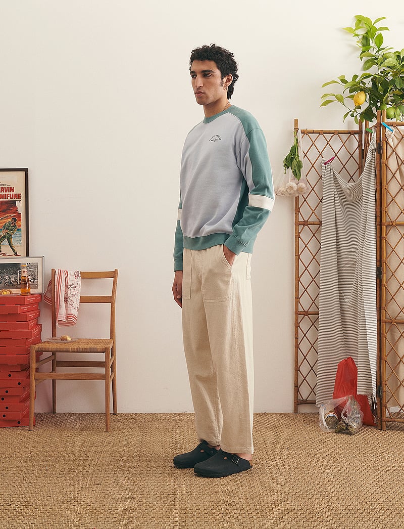 Maison Labiche - GUIGNER NB - hørbukser - twill nat beige - 0