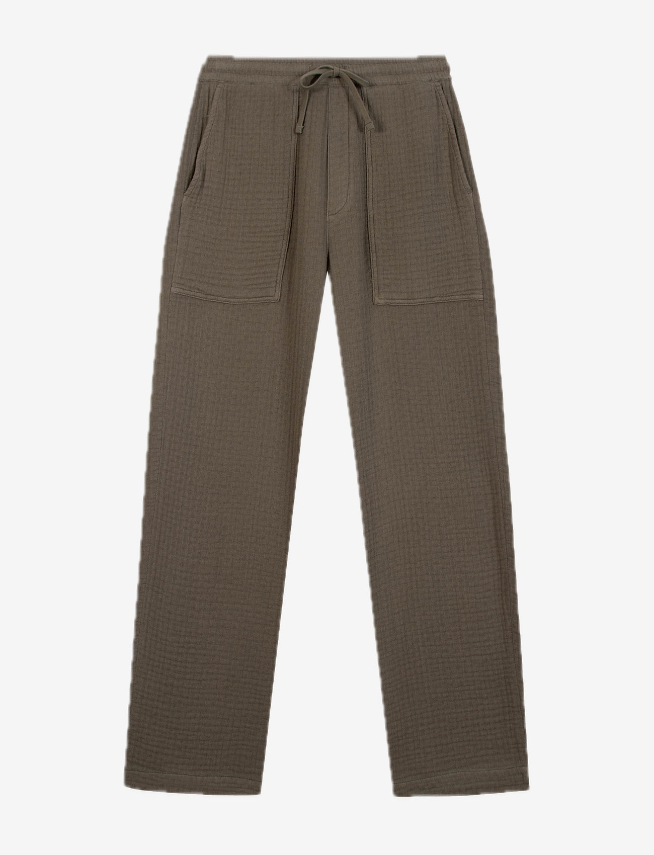 Maison Labiche - GUIGNER NB - hørbukser - twill dust green - 1