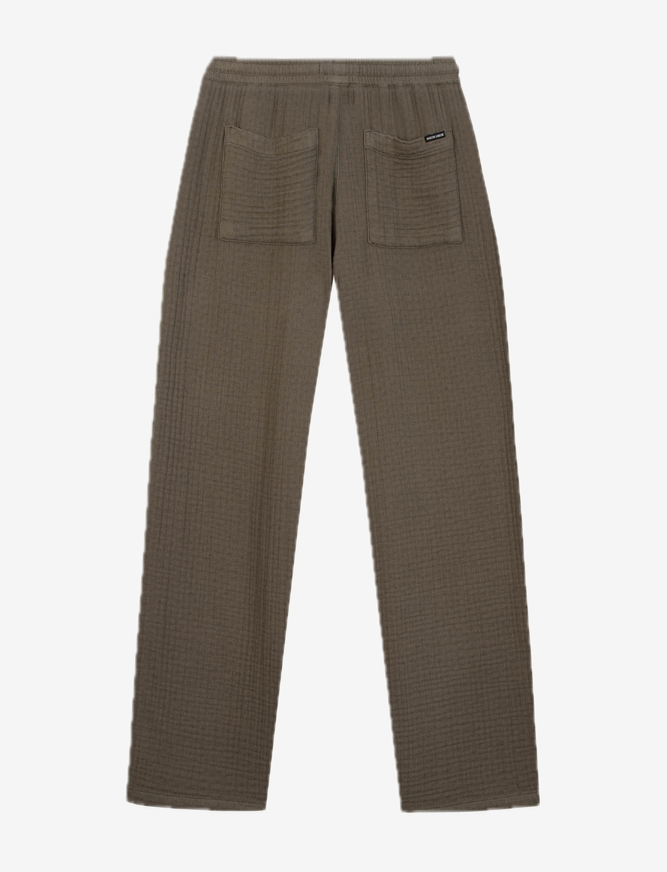 Maison Labiche - GUIGNER NB - hørbukser - twill dust green - 2