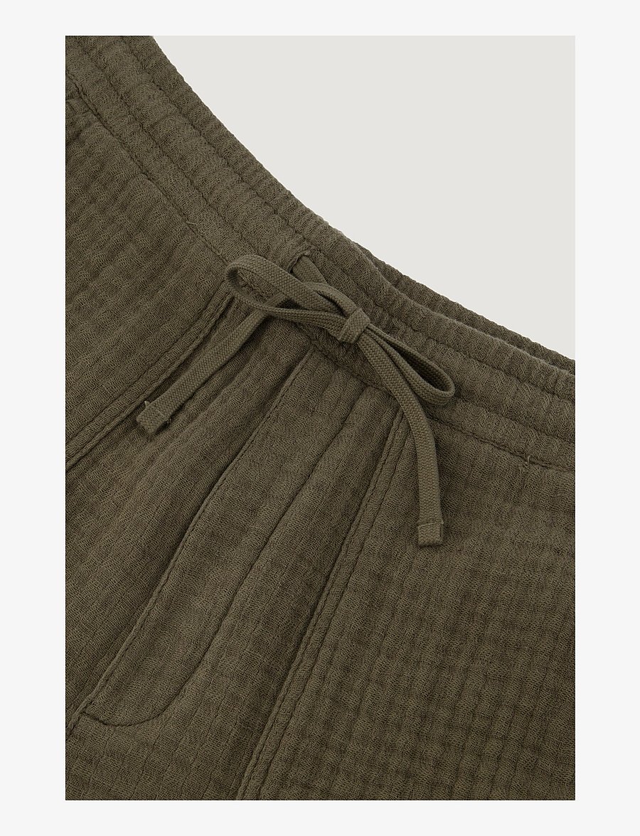 Maison Labiche - GUIGNER NB - leinenhosen - twill dust green - 4